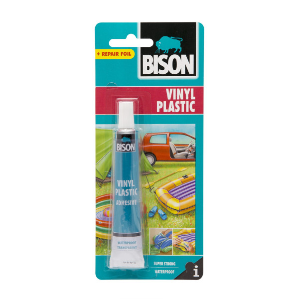 Adeziv plastic BISON + folie reparatoare ǀ B05320