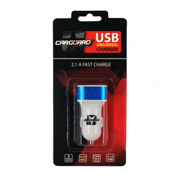 Incarcator bricheta auto USB 2100mA, diferite culori - Carguard ǀ UCC002-V - imagine 2