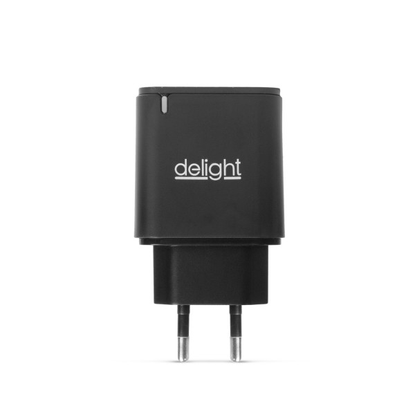 Adaptor - Type-C - incarcator rapid, PD20W - negru ǀ 55046BK - imagine 2