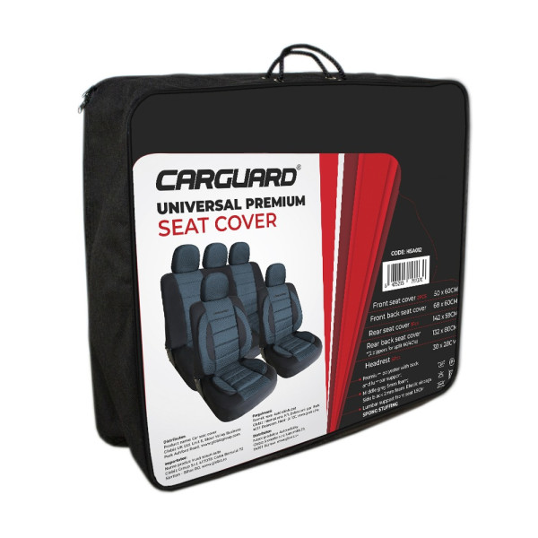 Huse universale premium pentru scaune auto albastru+negru - CARGUARD ǀ HSA012 - imagine 5