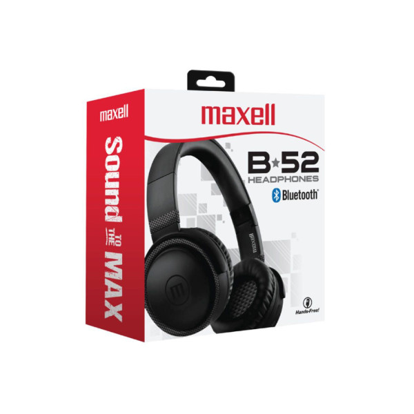 Casti Maxell HP-BTB52 - negru ǀ 52046BK - imagine 2