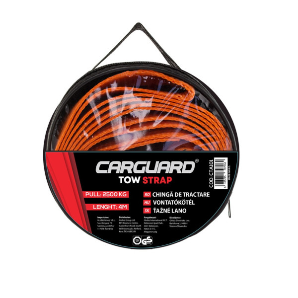 Chinga de tractare Carguard - 4m - 2500kg ǀ CTA101 - imagine 2