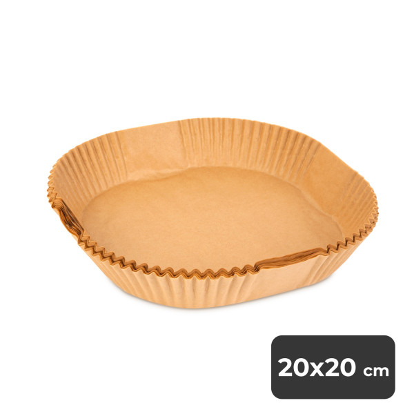 Hartie de copt pentru friteuza cu aer - patrata - 20 cm - 50 buc/pachet ǀ BW1020A