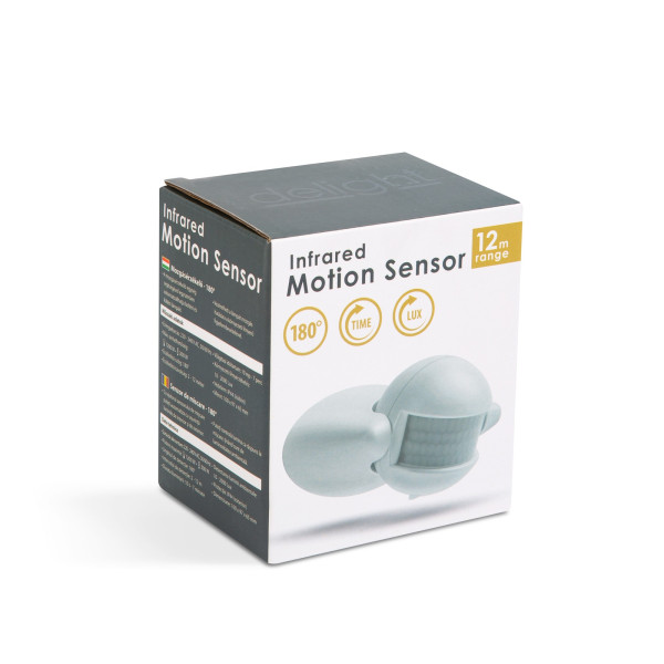 Senzor de miscare - 180° - max 12 m - max 1200W - IP44 ǀ 18703 - imagine 3