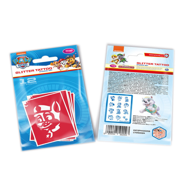 Set sabloane Paw Patrol - 12 buc ǀ TY50209 - imagine 2