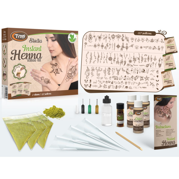 TyToo Instant Henna Studio - cu 133 de modele ǀ TY50203