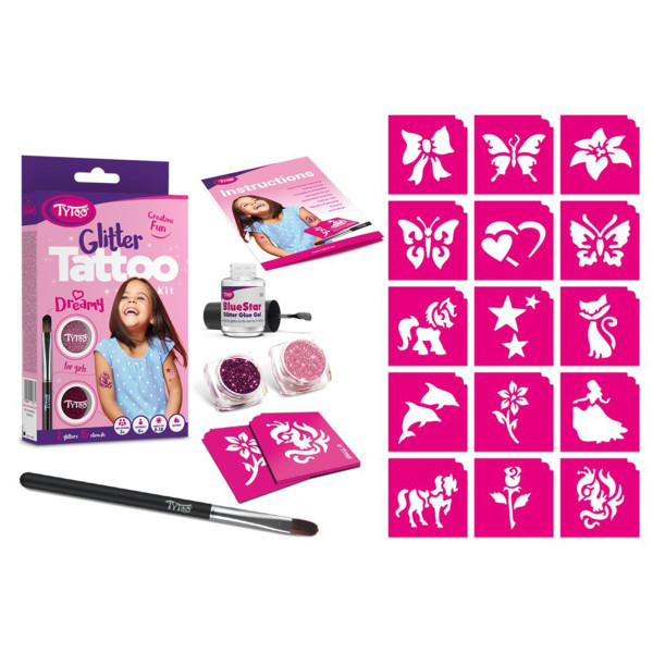 Set de tatuaje cu sclipici TyToo Dreamy ǀ TY50177 - imagine 4