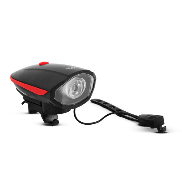 Lumina pentru bicicleta cu claxon electric - XPE LED - 400 mAh - 450 lm - IP55 ǀ 18582