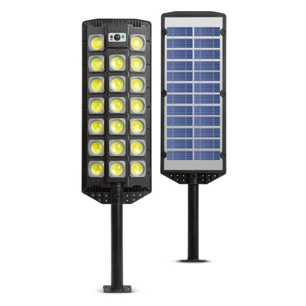 Reflector solar de perete - 520 SMD LED - 3000 lm - 20W - 4500 mAh - IP65 ǀ 55291B - imagine 3