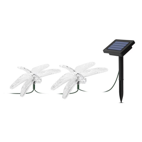 Lampa solara cu LED - libelula - 2,9 m - 10 LED-uri colorate ǀ 11758B - imagine 2