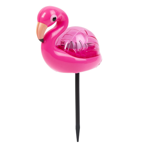 Lampa solara broasca testoasa, flamingo, melc - LED alb - 10 x 6 x 15 cm ǀ 11751 - imagine 4