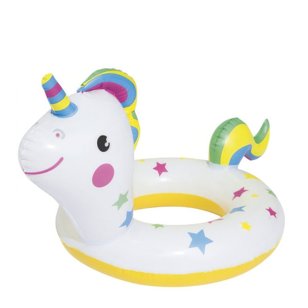 Colac de inot gonflabil - unicorn - 79 x 58 cm ǀ 56404A