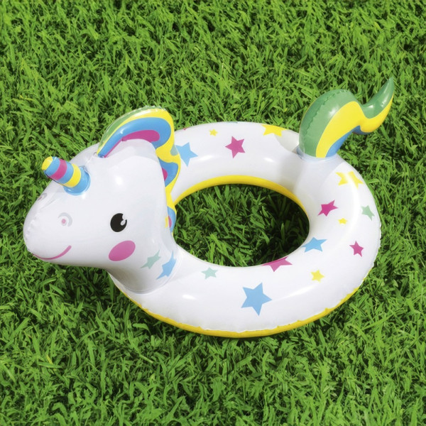 Colac de inot gonflabil - unicorn - 79 x 58 cm ǀ 56404A - imagine 4