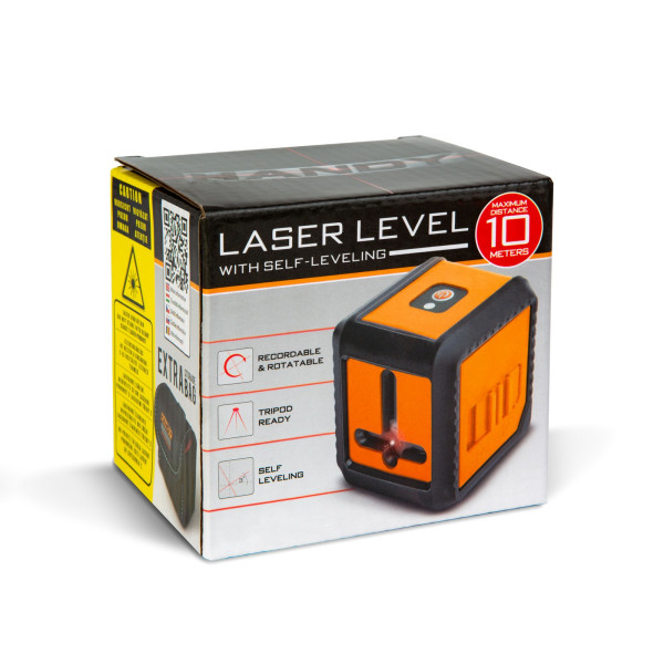 Nivela laser Handy - mini - 2 x AAA - max 10 m - laser rosu ǀ 10057 - imagine 5