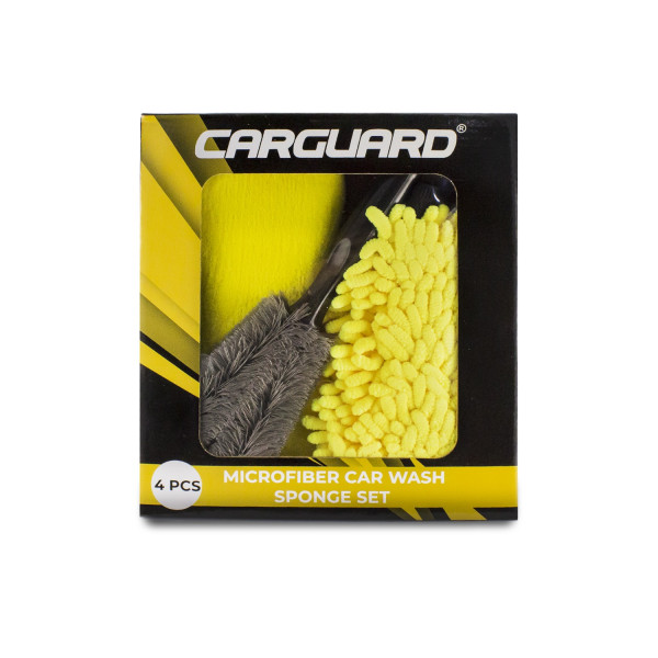 Set burete cu microfibre si perie - Carguard ǀ MSC001 - imagine 6