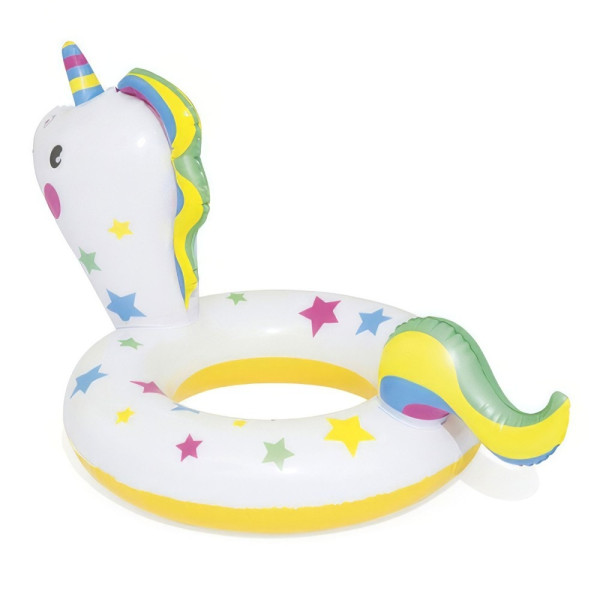 Colac de inot gonflabil - unicorn - 79 x 58 cm ǀ 56404A - imagine 6