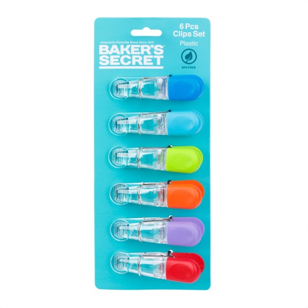 Set de 6 cleme - magnetice Baker's Secret ǀ DA00989