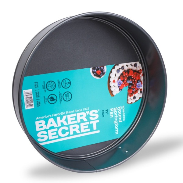 Forma de copt cu catarama din otel inoxidabil Baker's Secret - 28 cm ǀ DA00959 - imagine 2