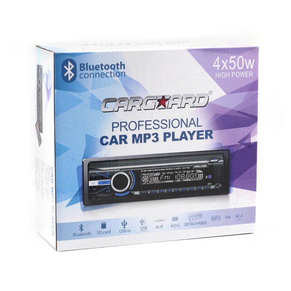 MP3 player auto cu BLUETOOTH si fata detasabila 4 x 50W - CARGUARD ǀ CD177 - imagine 8