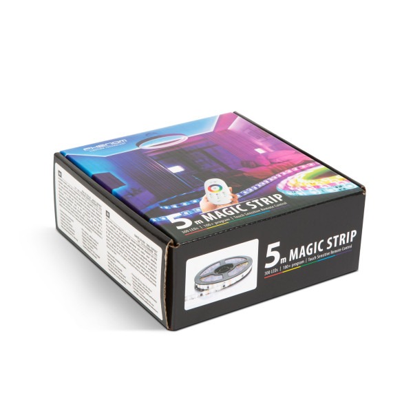 Banda LED RGB - "MagicControl" - 5 m - peste 100 de programe, telecomanda tactila - IP65 ǀ 55843 - imagine 8